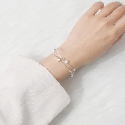 925 sterling silver Beautiful stars Bracelets